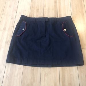 Tommy Hilfiger Navy Blue Skirt Sz 12